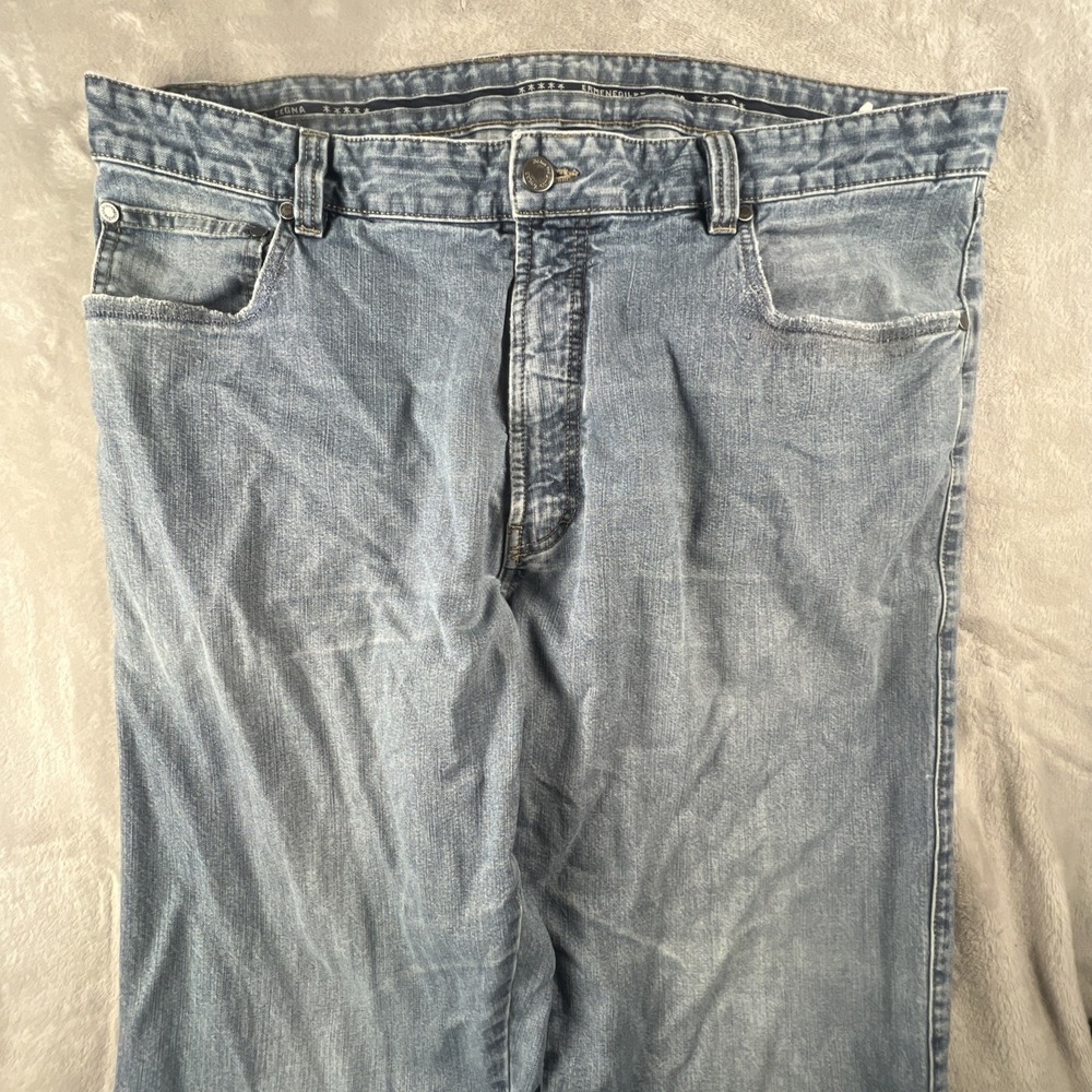 Ermenegildo Zegna Mens Straight Leg Jeans Made In Italy Medium Wash Size‎ 40x32